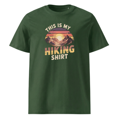 My Hiking Shirt T-Shirt Unisex mit Wander-Motiv, Detailansicht