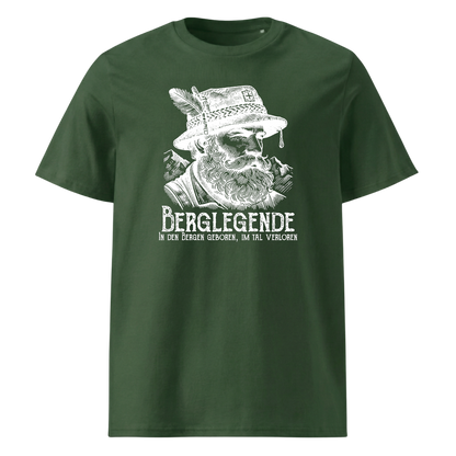 Berglegende T-Shirt mit Wanderspruch, Detailansicht