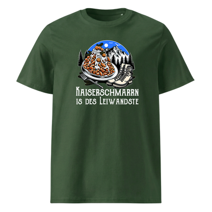Leiwand T-Shirt mit Berg-Spruch, Detailansicht