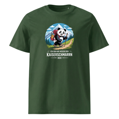 Kaiserschmarrn Panda T-Shirt Unisex mit Panda-Motiv, Detailansicht