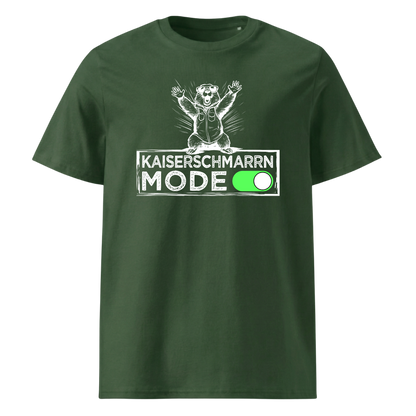 Kaiserschmarrn Mode T-Shirt mit bayrischem Spruch, Detailansicht