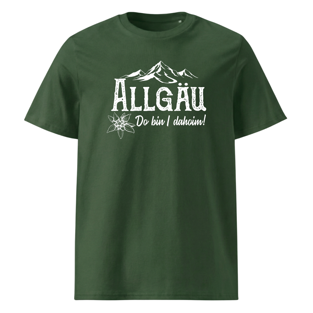 Dahoim T-Shirt mit Berg-Spruch, Detailansicht