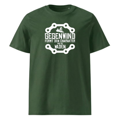 Gegenwind T-Shirt Unisex mit lustigem Spruch, Detailansicht