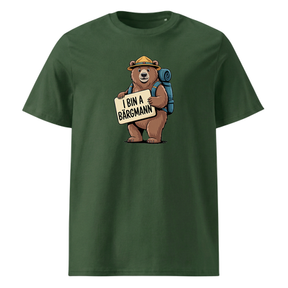 I bin a Bergmann T-Shirt Unisex mit Spruch-Motiv, Detailansicht