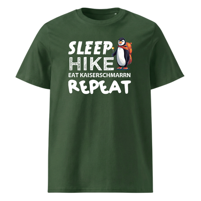 Repeat T-Shirt Unisex mit Berg-Motiv, Detailansicht