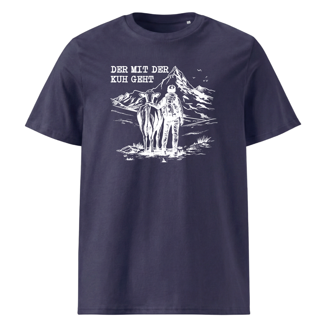 Kuhflüsterer T-Shirt Unisex mit Kuh Motiv, weitere Ansicht