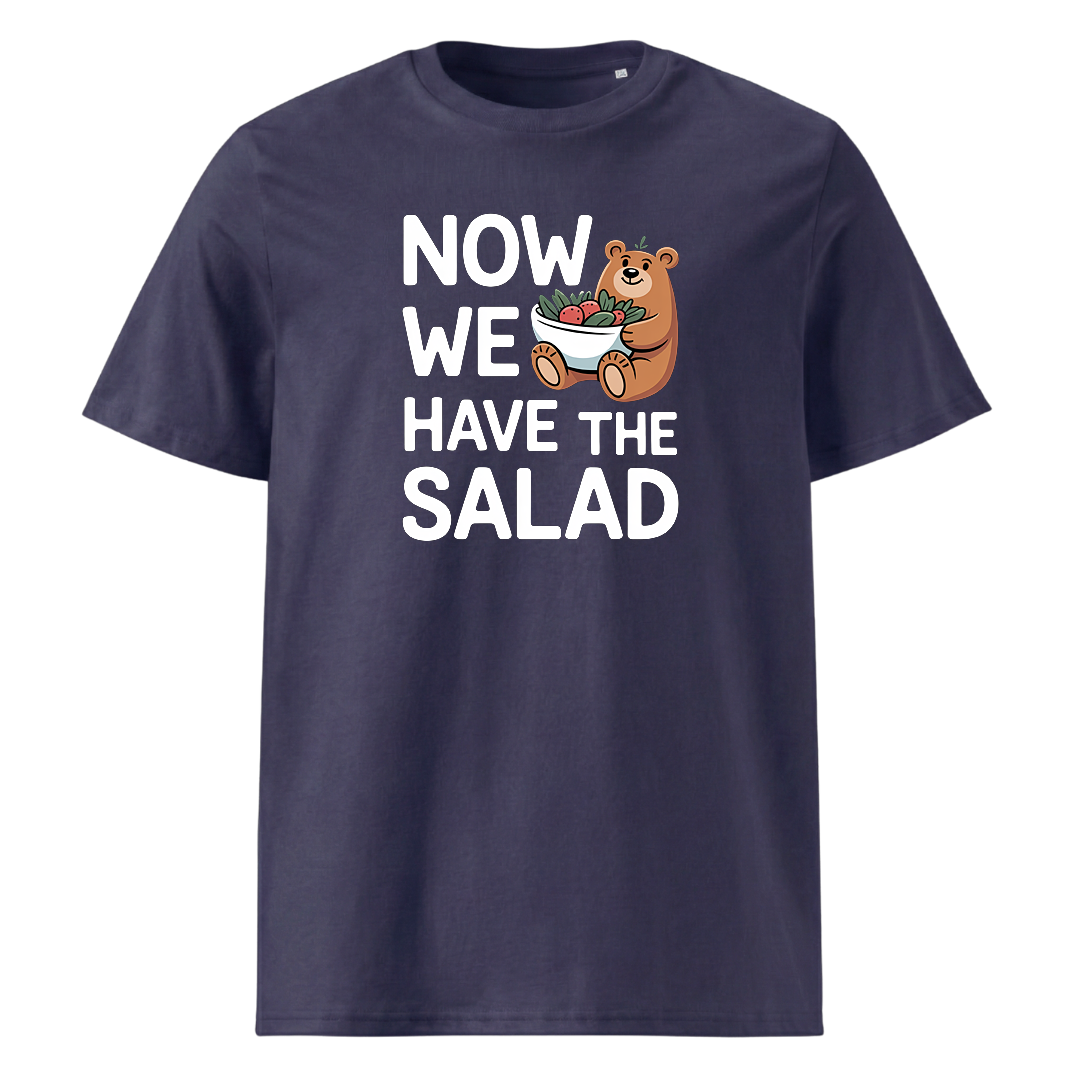 Now we have the Salad T-Shirt Unisex mit Spruch-Motiv, weitere Ansicht