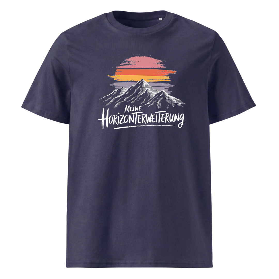 Horizonterweiterung T-Shirt mit Berg-Spruch, weitere Ansicht