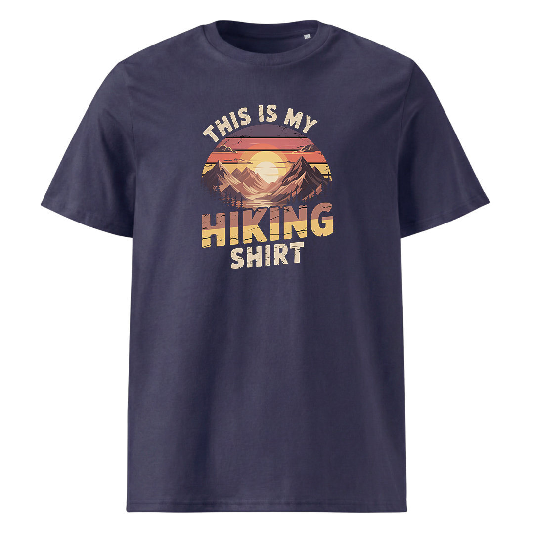 My Hiking Shirt T-Shirt Unisex mit Wander-Motiv, weitere Ansicht