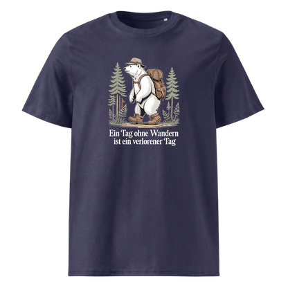 Ein Tag ohne Wandern T-Shirt mit Wander-Spruch, weitere Ansicht