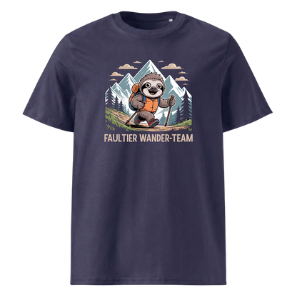Faultier Wander-Team T-Shirt Unisex mit Faultier-Motiv, weitere Ansicht