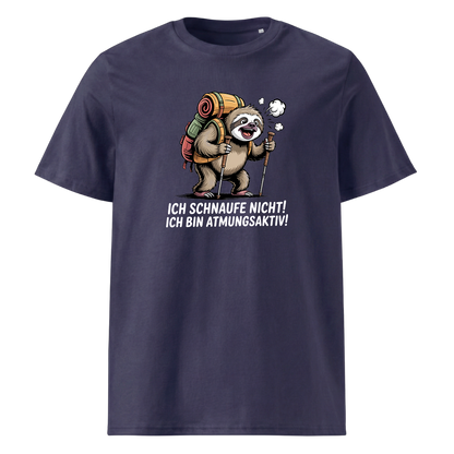 Atmungsaktiv T-Shirt mit Wander-Spruch, weitere Ansicht