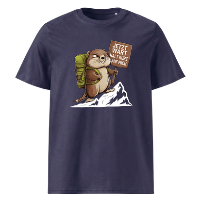 Warte Kurz T-Shirt mit Wander-Spruch, weitere Ansicht