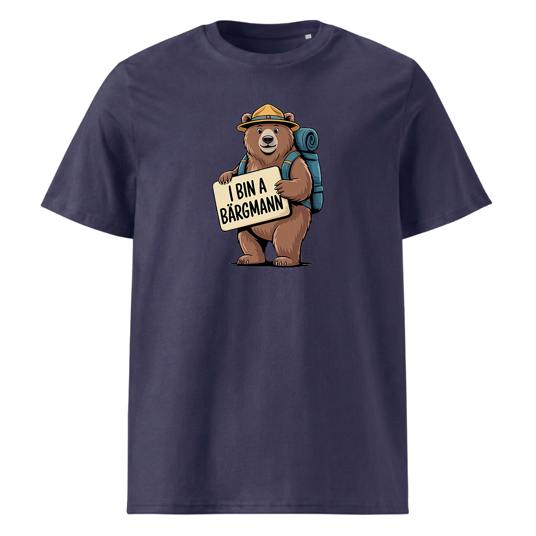 I bin a Bergmann T-Shirt Unisex mit Spruch-Motiv, weitere Ansicht