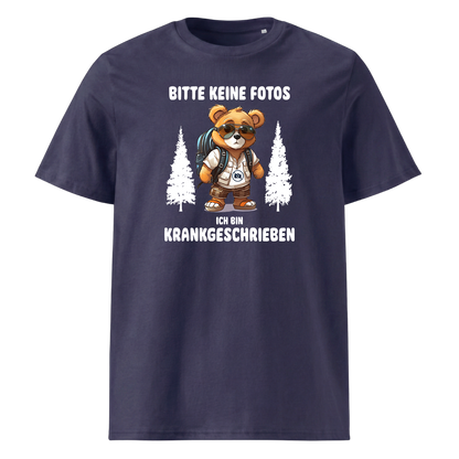 Krankgeschrieben T-Shirt Unisex mit Spruch, weitere Ansicht