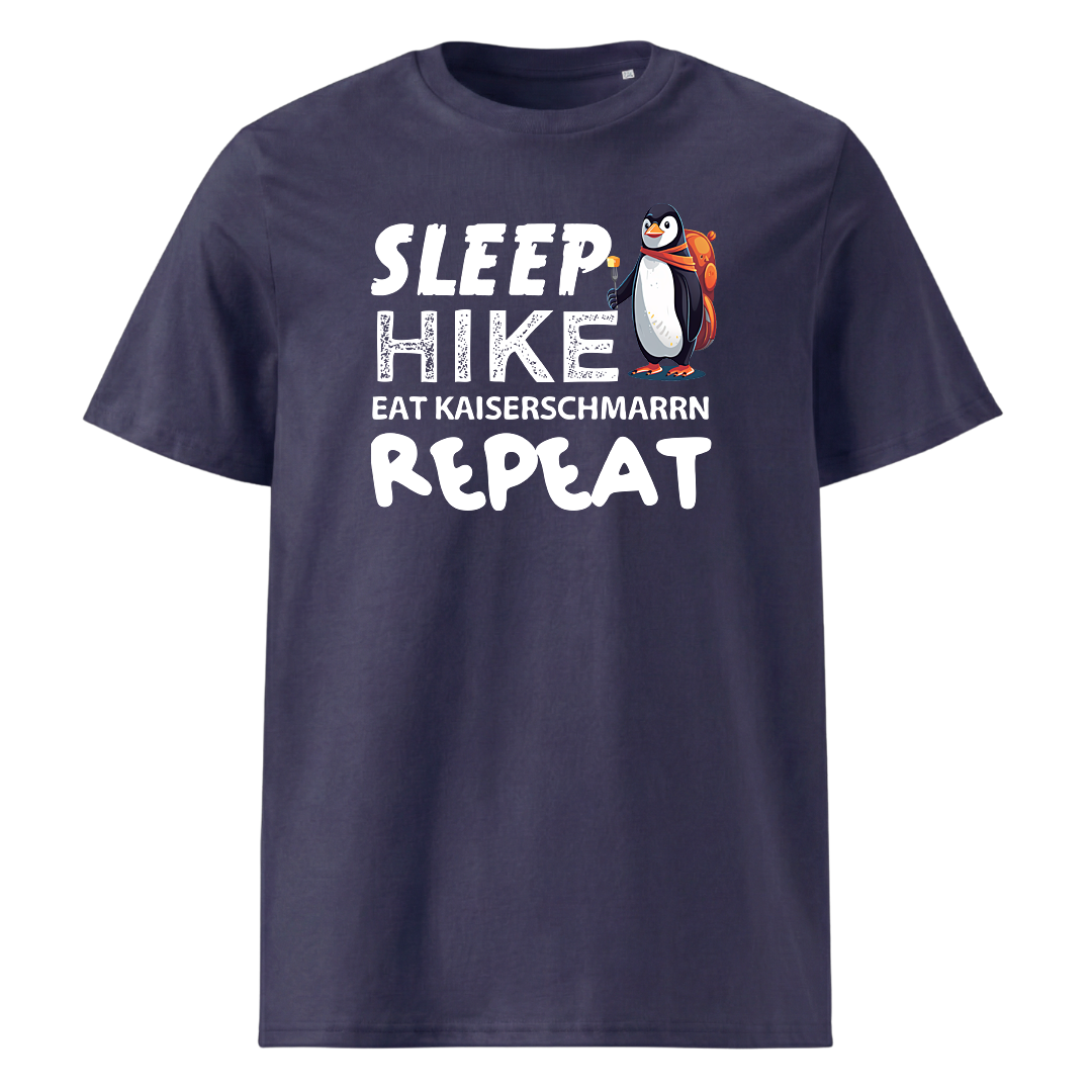 Repeat T-Shirt Unisex mit Berg-Motiv, weitere Ansicht