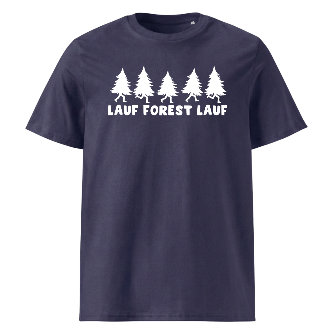 Lauf Forest T-Shirt Unisex mit Berg-Motiv, weitere Ansicht