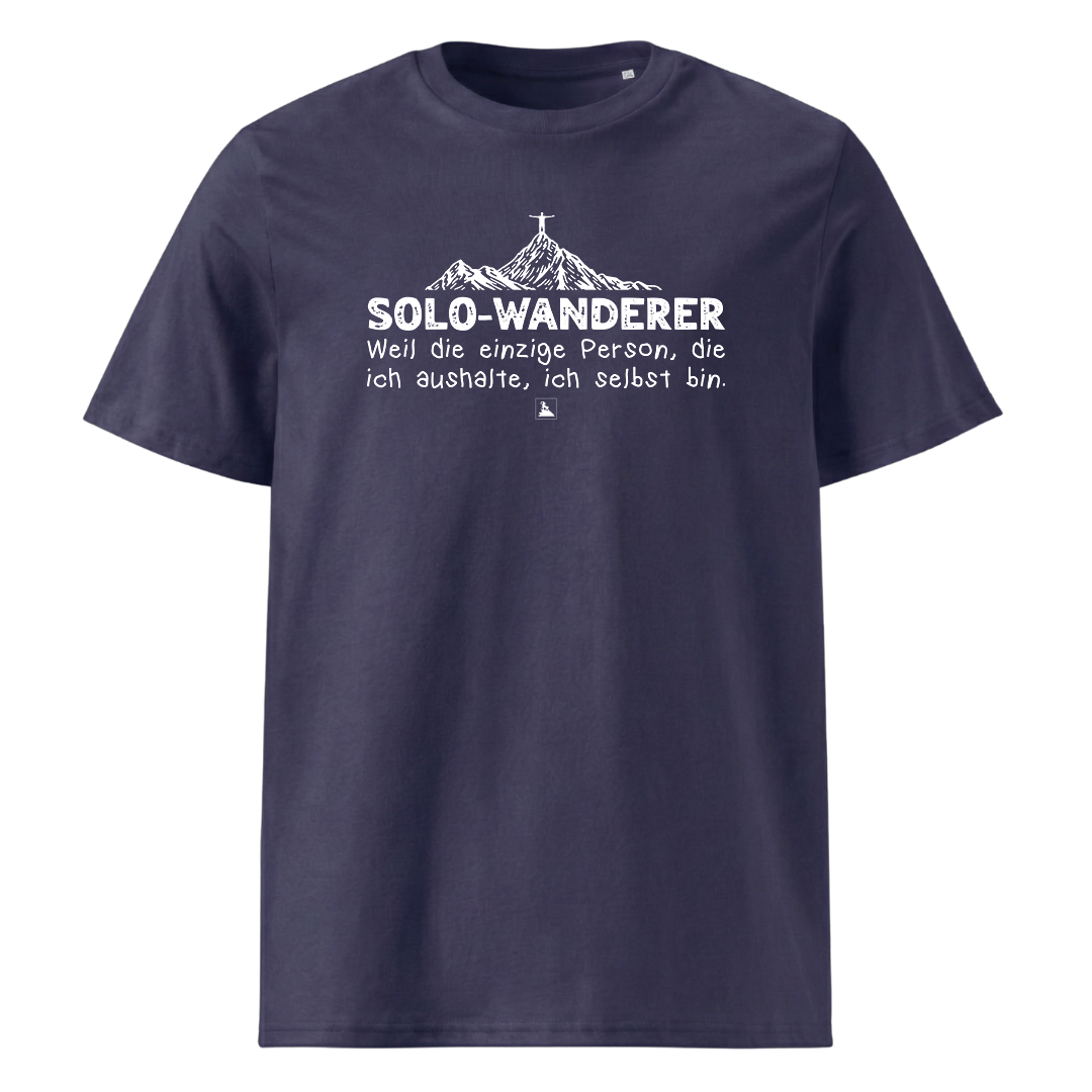 Solo T-Shirt mit Berg-Spruch, weitere Ansicht