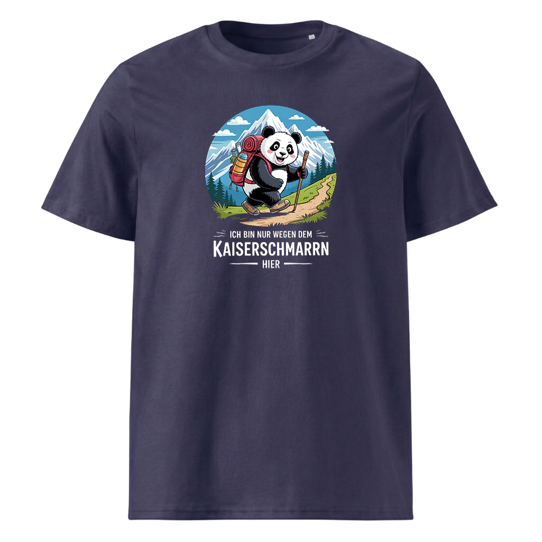 Kaiserschmarrn Panda T-Shirt Unisex mit Panda-Motiv, weitere Ansicht