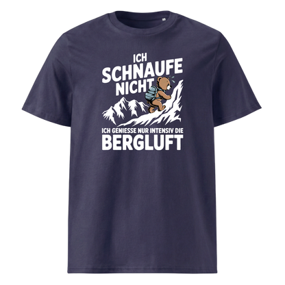 Bergluft T-Shirt Unisex mit Berg-Spruch, weitere Ansicht