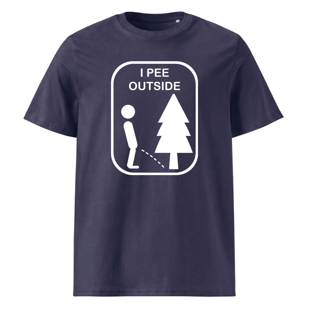 Outside T-Shirt Unisex mit Natur-Motiv, weitere Ansicht