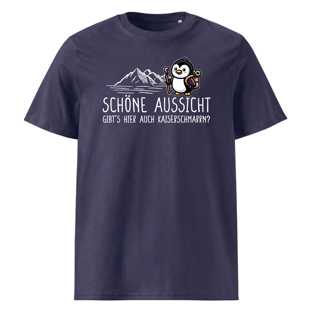 Schöne Aussicht T-Shirt Unisex mit Spruch, weitere Ansicht