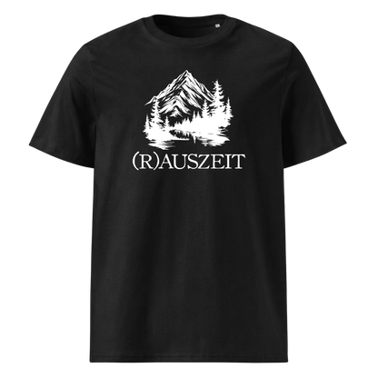 Rauszeit T-Shirt Unisex mit Auszeit-Spruch, Frontansicht