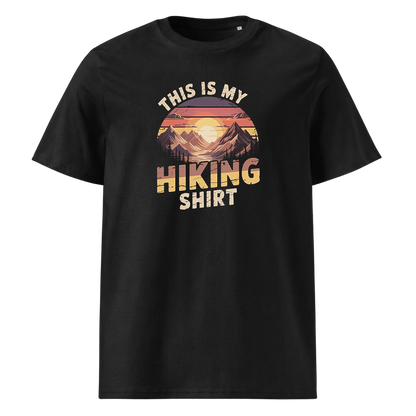 My Hiking Shirt T-Shirt Unisex mit Wander-Motiv, Frontansicht