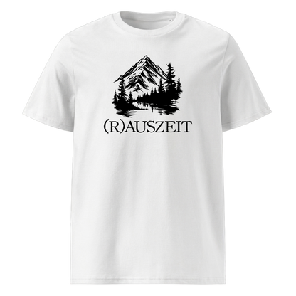Rauszeit T-Shirt Unisex mit Auszeit-Spruch, Motivdetail