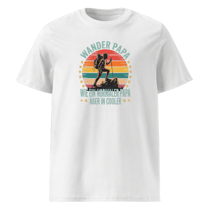Wanderpapa T-Shirt Unisex mit Wander-Motiv, Motivdetail