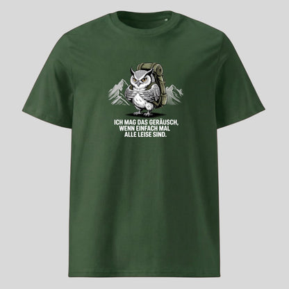 Ich mag das Geräusch Unisex T-Shirt in Grün, Kraxelgaudi