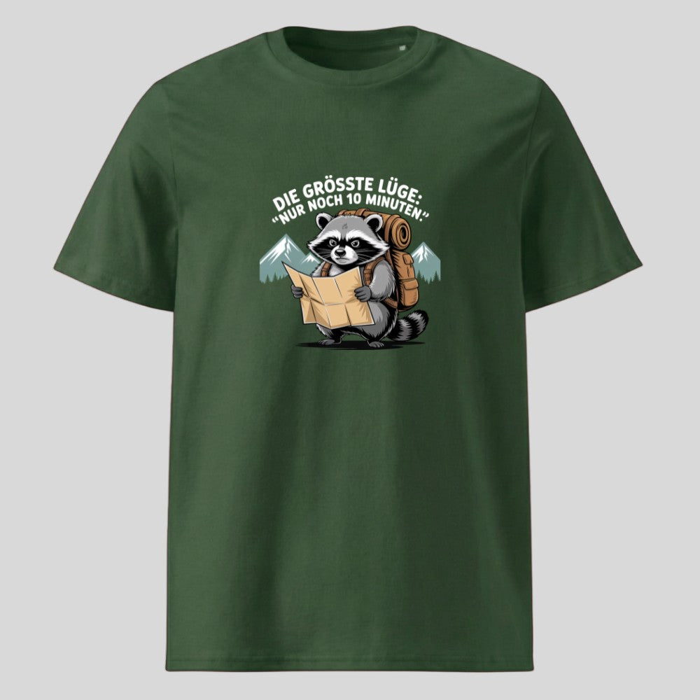 Noch 10 Minuten Unisex T-Shirt in Grün, Kraxelgaudi