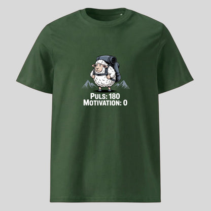 Puls - Motivation Unisex T-Shirt in Grün, Kraxelgaudi
