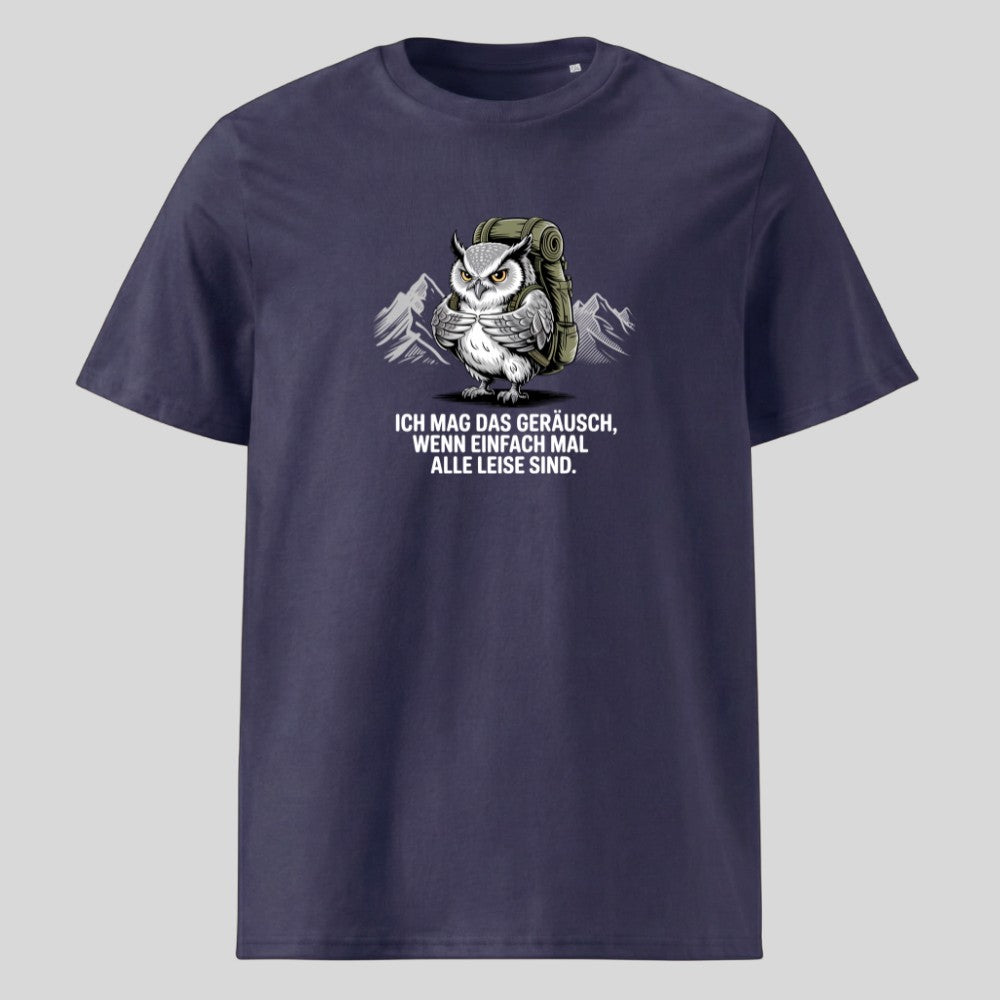 Ich mag das Geräusch Unisex T-Shirt in Navy, Kraxelgaudi