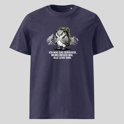 Ich mag das Geräusch Unisex T-Shirt in Navy, Kraxelgaudi