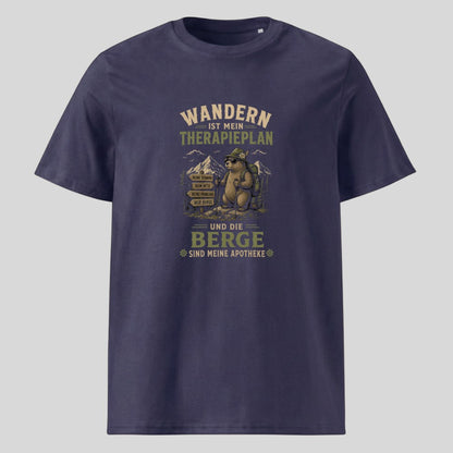 Therapieplan Unisex T-Shirt in Navy, Kraxelgaudi