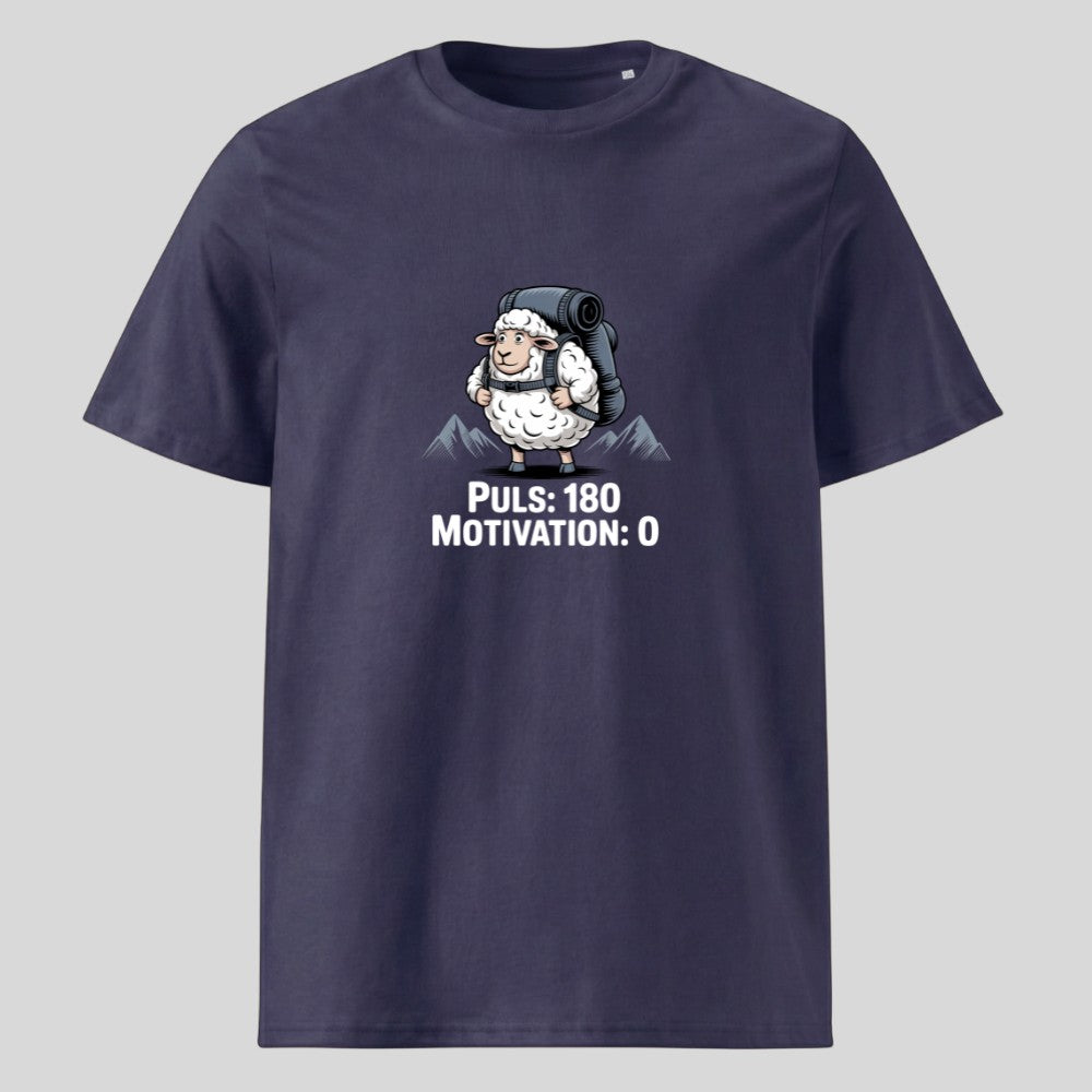 Puls - Motivation Unisex T-Shirt in Navy, Kraxelgaudi