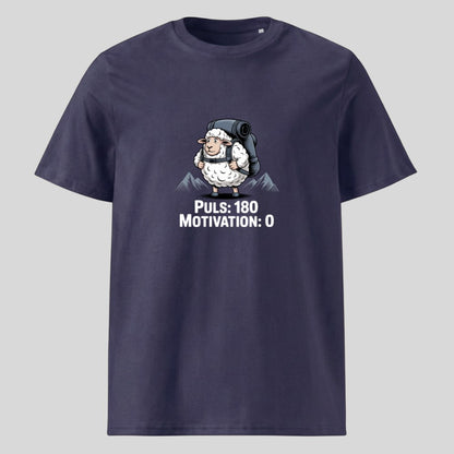 Puls - Motivation Unisex T-Shirt in Navy, Kraxelgaudi
