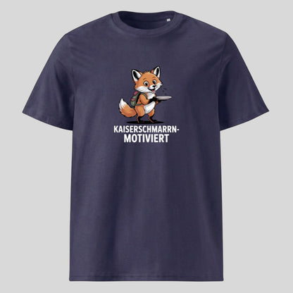 Kaiserschmarrnmotiviert Unisex T-Shirt in Navy, Kraxelgaudi