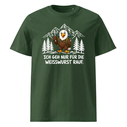 Weisswurst Adler T-Shirt Unisex Grün