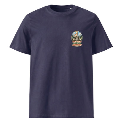 Wandern ist Laufen mit besserer Aussicht Unisex T-Shirt mit Brustdruck, Kraxelgaudi