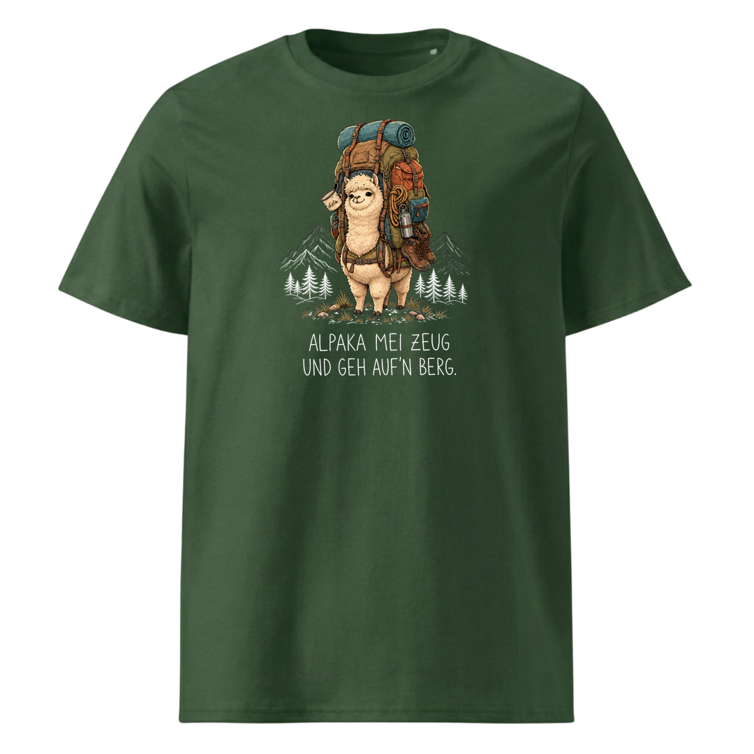 Alpaka mei Zeug T-Shirt Unisex Gruen