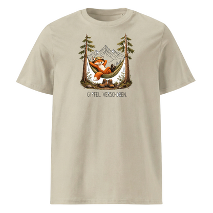 Gipfel verschoben T-Shirt Unisex Beige