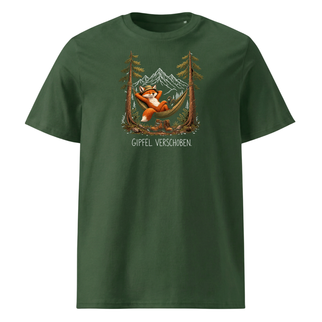 Gipfel verschoben T-Shirt Unisex Gruen
