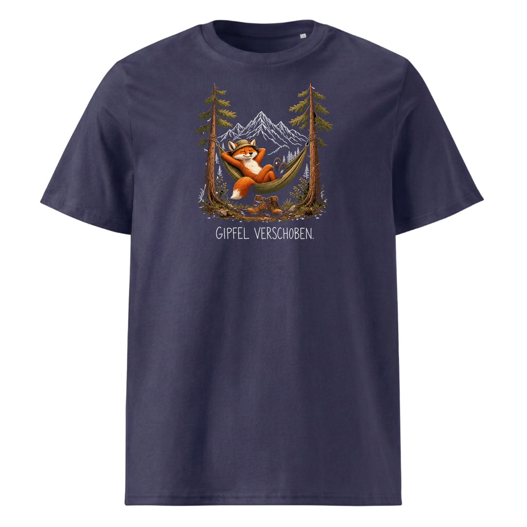Gipfel verschoben T-Shirt Unisex Navy