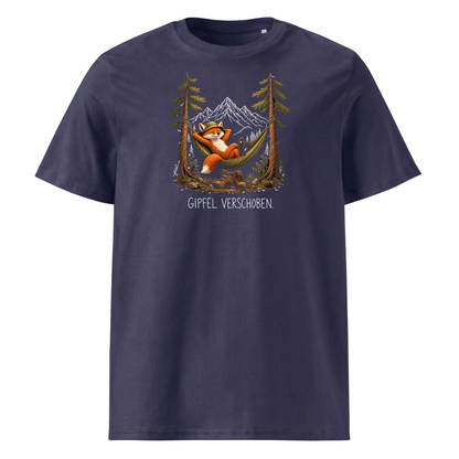 Gipfel verschoben T-Shirt Unisex Navy