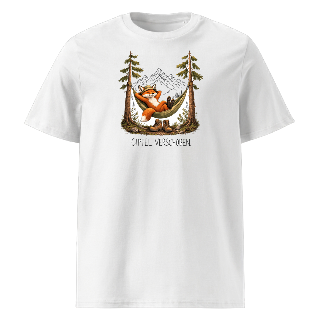 Gipfel verschoben T-Shirt Unisex Weiss