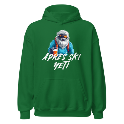 Après Ski Yeti Hoodie mit Yeti-Motiv, Detailansicht