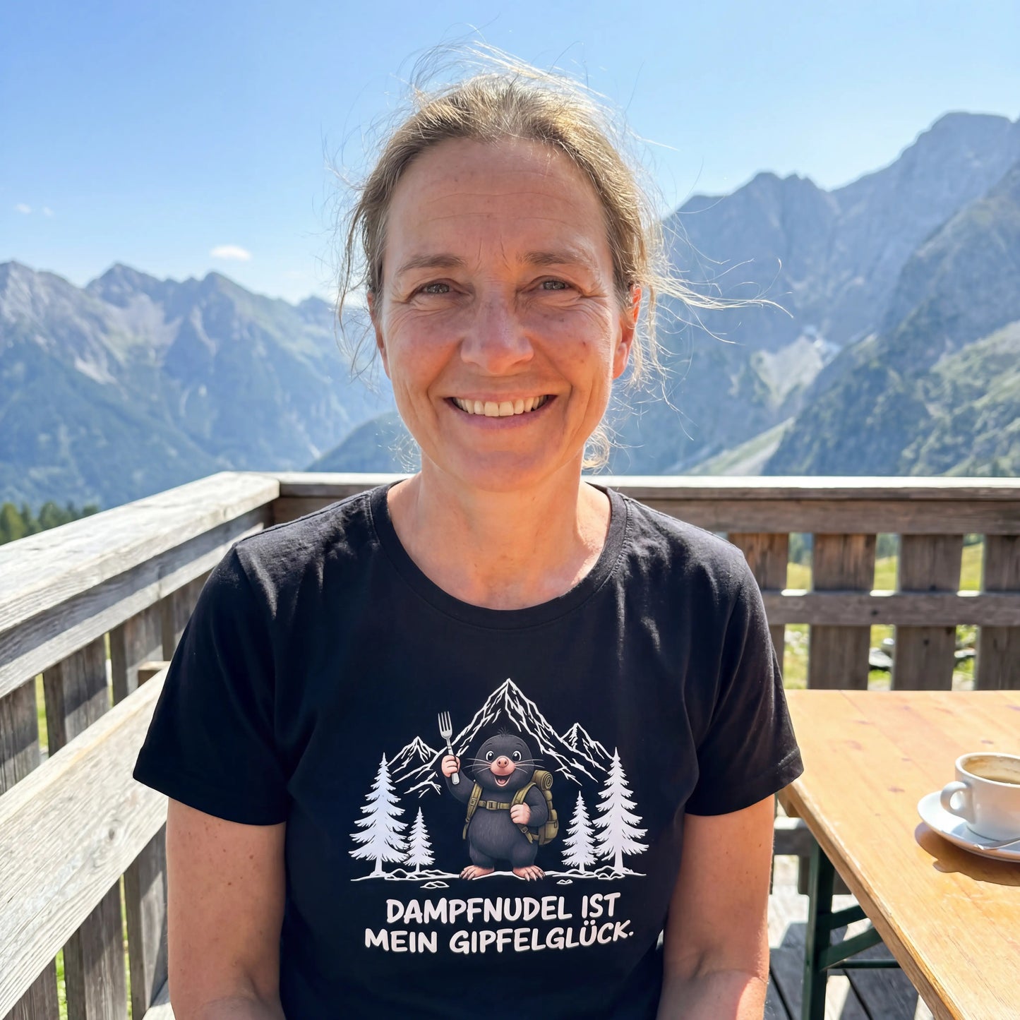 Dampfnudel Maulwurf T-Shirt Unisex Lifestyle