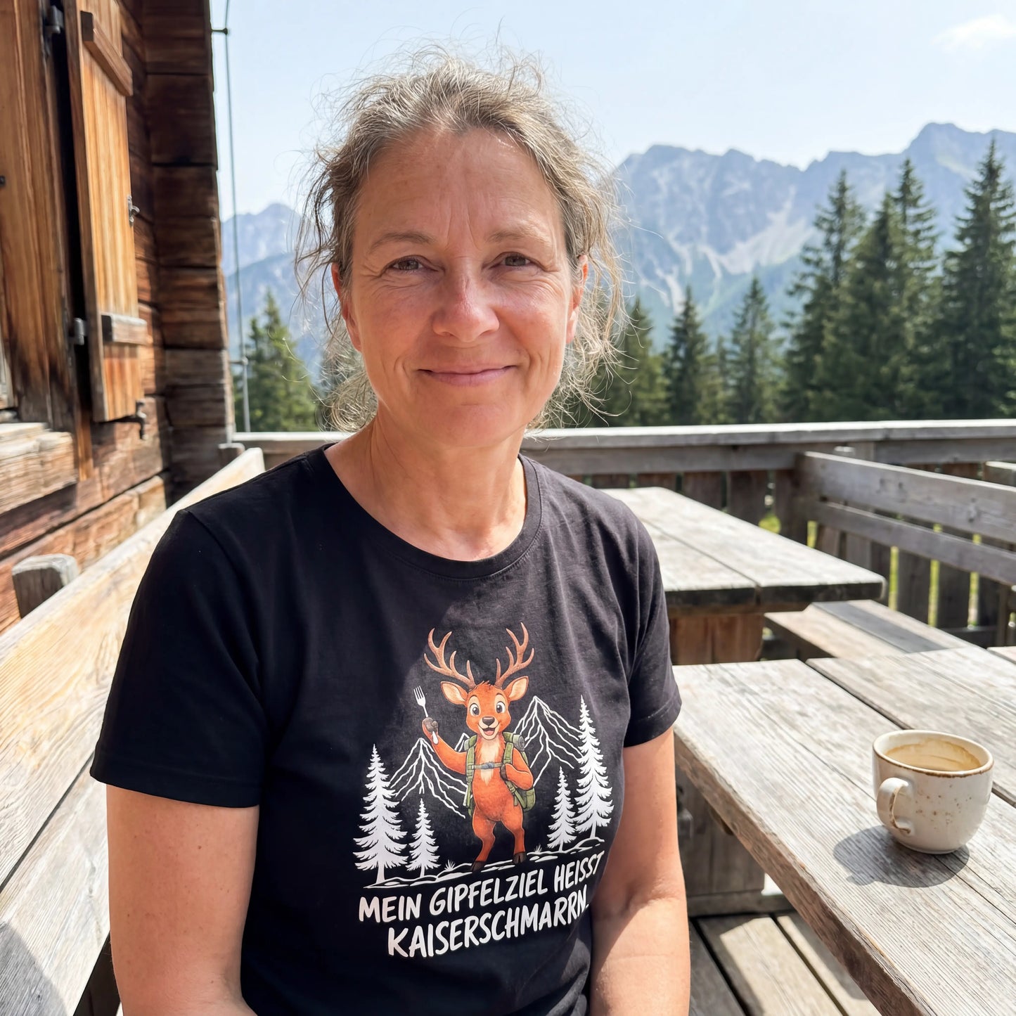 Kaiserschmarrn Hirsch T-Shirt Unisex Lifestyle